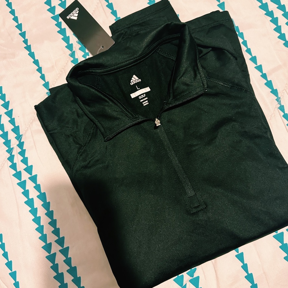 Adidas quarter zip sweater